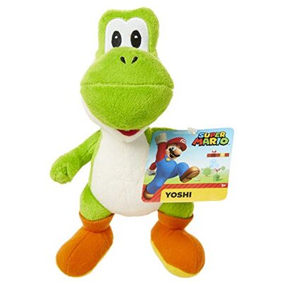 Nintendo Yoshi Plush, 7,5"/19 cm, przytulanka, miękka zabawka wykonana z super miękkich tkanin, idealna dla kolekcjonerów i dzieci Nintendo Yoshi Plush, 7,5"/19 cm, przytulanka, miękka zabawka wykonana z super miękkich tkanin, idealna dla kolekcjonerów i dzieci