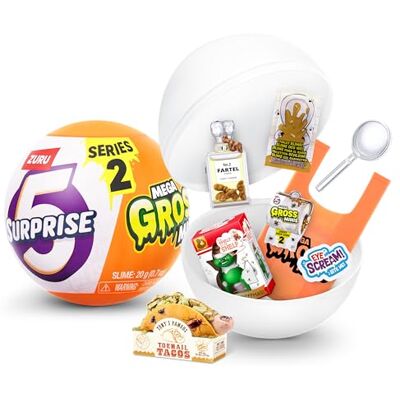 5 Surprise Mega Gross Minis seria 2 firmy ZURU, tajna, kolekcjonerska, mini, parodia (1 kapsułka) 5 Surprise Mega Gross Minis seria 2 firmy ZURU, tajna, kolekcjonerska, mini, parodia (1 kapsułka)