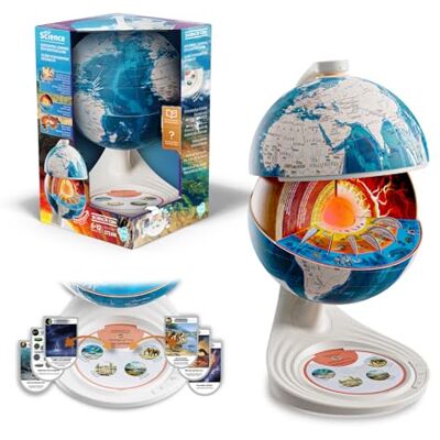 Canal Toys So Science Interaktywny globus eksploracyjny 3D dla dzieci od 6 lat Quiz dźwiękowy Geografia i kultury świata Mapy audio Gra edukacyjna STEM PL/en COS 003FR Canal Toys So Science Interaktywny globus eksploracyjny 3D dla dzieci od 6 lat Quiz dźwiękowy Geografia i kultury świata Mapy audio Gra edukacyjna STEM PL/en COS 003FR
