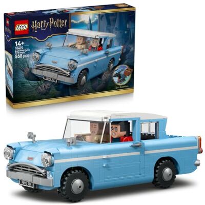 Lego Harry Potter Zaczarowany latający Ford Anglia, zestaw konstrukcyjny dla chłopców i dziewczynek, model samochodu z trzema postaciami, pomysł na prezent dla nastolatków i fanów od 14 lat 76470 Lego Harry Potter Zaczarowany latający Ford Anglia, zestaw konstrukcyjny dla chłopców i dziewczynek, model samochodu z trzema postaciami, pomysł na prezent dla nastolatków i fanów od 14 lat 76470