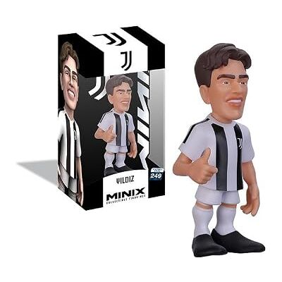 MINIX Gwiazdy piłki nożnej #249 Juventus Kenan Yildiz figurka kolekcjonerska 12 cm MINIX Gwiazdy piłki nożnej #249 Juventus Kenan Yildiz figurka kolekcjonerska 12 cm