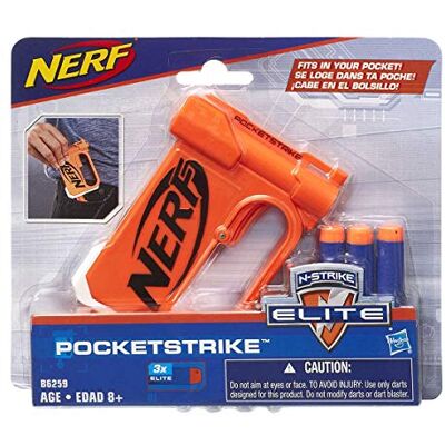 NERF Hasbro B6259EU4 N-Strike Elite PocketStrike, zabawka blaster NERF Hasbro B6259EU4 N-Strike Elite PocketStrike, zabawka blaster