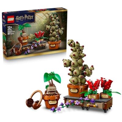 Lego Harry Potter Rośliny z lekcji zielarstwa w Hogwarcie, zabawka dla dziecka, zestaw konstrukcyjny do dekoracji, pomysł na prezent dla dziewczynki i chłopca od 12 lat 76474 Lego Harry Potter Rośliny z lekcji zielarstwa w Hogwarcie, zabawka dla dziecka, zestaw konstrukcyjny do dekoracji, pomysł na prezent dla dziewczynki i chłopca od 12 lat 76474