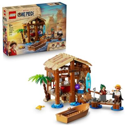 Lego ONE PIECE Chatka w wiosce Fuusha, zabawka anime dla dzieci z 3 minifigurkami w tym Luffy i Shanks, prezent dla chłopców i dziewczynek od 8 lat, zestaw z plakatem Wanted dla fanów piratów 75636 Lego ONE PIECE Chatka w wiosce Fuusha, zabawka anime dla dzieci z 3 minifigurkami w tym Luffy i Shanks, prezent dla chłopców i dziewczynek od 8 lat, zestaw z plakatem Wanted dla fanów piratów 75636