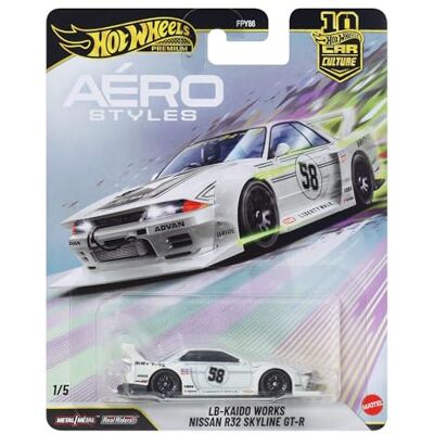 Hot Wheels Premium Car Culture LB-Kaido Works Nissan R32 GT-R Hot Wheels Premium Car Culture LB-Kaido Works Nissan R32 GT-R
