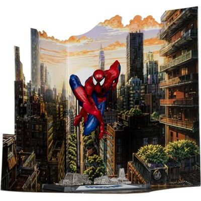 McFarlane Toys Marvel Spider-Man 1:10. Skala pozowana figurka ze sceną (Spider-Man #6) McFarlane Toys Marvel Spider-Man 1:10. Skala pozowana figurka ze sceną (Spider-Man #6)