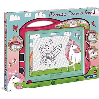 Clementoni Unicorn Tablica Magnetyczna, Wielokolorowy, 47 x 3.5 x 34 cm Clementoni Unicorn Tablica Magnetyczna, Wielokolorowy, 47 x 3.5 x 34 cm