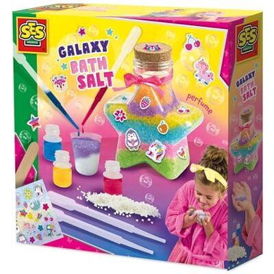 Creative 14775 Galaxy zestaw laboratoryjny soli do kąpieli – stwórz własną kolorową i pachnącą sól do kąpieli, idealna dla dzieci w wieku od 8 lat! Creative 14775 Galaxy zestaw laboratoryjny soli do kąpieli – stwórz własną kolorową i pachnącą sól do kąpieli, idealna dla dzieci w wieku od 8 lat!