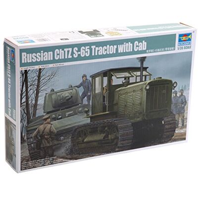 Trumpeter 05539 Zestaw modelarski Russian ChTZ S-65 Tractor with Cab1 Trumpeter 05539 Zestaw modelarski Russian ChTZ S-65 Tractor with Cab1