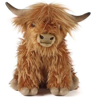 Living Nature 5529074 Soft Toy Animals wołowina górska z tonem MUH, realistyczna, miękka, przytulna zabawka w gospodarstwie rolnym, przyjazna dla środowiska pluszowa zabawka, Naturli, brązowa, 22 cm Living Nature 5529074 Soft Toy Animals wołowina górska z tonem MUH, realistyczna, miękka, przytulna zabawka w gospodarstwie rolnym, przyjazna dla środowiska pluszowa zabawka, Naturli, brązowa, 22 cm