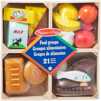 Melissa & Doug Drewniane produkty spożywcze do zabawy Zabawa w udawanie Drewniane jedzenie do zabawy Zabawka Montessori Prezent dla dzieci w wieku 3 4 5 lat Dla chłopca lub dziewczynki Melissa & Doug Drewniane produkty spożywcze do zabawy Zabawa w udawanie Drewniane jedzenie do zabawy Zabawka Montessori Prezent dla dzieci w wieku 3 4 5 lat Dla chłopca lub dziewczynki
