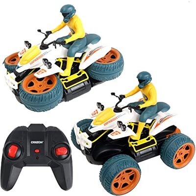 TURBO CHALLENGE Quad Amfibia 098440 Samochód zdalnie sterowany Biały 1/14 Gotowy do jazdy W zestawie akumulator do ładowania i baterie Plastik Od 6 lat TURBO CHALLENGE Quad Amfibia 098440 Samochód zdalnie sterowany Biały 1/14 Gotowy do jazdy W zestawie akumulator do ładowania i baterie Plastik Od 6 lat