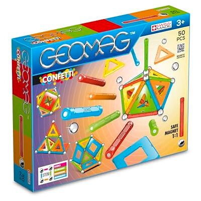 Geomag 00352 Confetti 50-częściowy zestaw Geomag 00352 Confetti 50-częściowy zestaw
