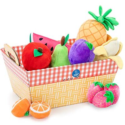 Educational Insights Learning Resources Pluszowy Owoce Kosz 11-Kawałek Zestaw Educational Insights Learning Resources Pluszowy Owoce Kosz 11-Kawałek Zestaw