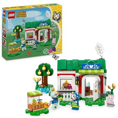 Lego Animal Crossing Able Sisters i sklep odzieżowy, Zabawka dla Dziecka do Zbudowania z 2 Postaciami z Gry, Zestaw dla 6-latki do Odgrywania Ról, Prezent na Urodziny dla Dziewczynki i Chłopca, 77055 Lego Animal Crossing Able Sisters i sklep odzieżowy, Zabawka dla Dziecka do Zbudowania z 2 Postaciami z Gry, Zestaw dla 6-latki do Odgrywania Ról, Prezent na Urodziny dla Dziewczynki i Chłopca, 77055