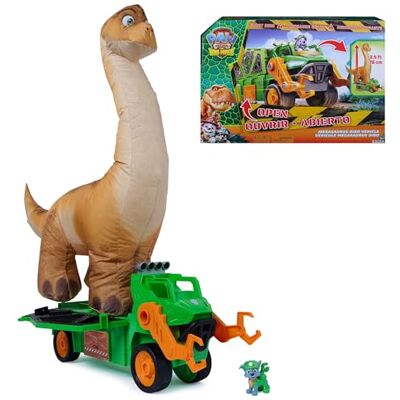 PAW PATROL Psi Patrol: Film Dino Mega pojazd z dmuchanym dinozaurem PAW PATROL Psi Patrol: Film Dino Mega pojazd z dmuchanym dinozaurem