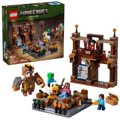 Lego Minecraft Ring w Leśnym dworze, filmowy zestaw dla gracza z figurkami i miksturami, zabawka konstrukcyjna dla chłopca i dziewczynki, pomysł na prezent dla 10-latka, fana gier komputerowych 21272 Lego Minecraft Ring w Leśnym dworze, filmowy zestaw dla gracza z figurkami i miksturami, zabawka konstrukcyjna dla chłopca i dziewczynki, pomysł na prezent dla 10-latka, fana gier komputerowych 21272
