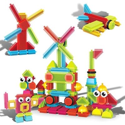 PicassoTiles Picasso Toys112 szt. klocki jeż STEM zestaw płytek budowlanych, zabawka edukacyjna, układanie w stos, kreatywność poza wyobraźnią, inspirujące, rekreacyjne, edukacyjne PTB112 PicassoTiles Picasso Toys112 szt. klocki jeż STEM zestaw płytek budowlanych, zabawka edukacyjna, układanie w stos, kreatywność poza wyobraźnią, inspirujące, rekreacyjne, edukacyjne PTB112