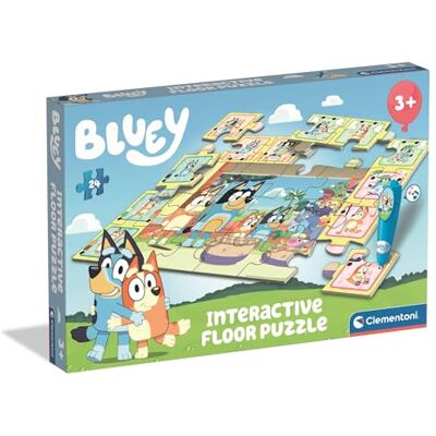 Clementoni INTERACTIVE FLOOR PUZZLE BLUEY, 16689 Clementoni INTERACTIVE FLOOR PUZZLE BLUEY, 16689