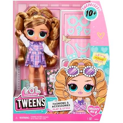 L.O.L. Surprise! Tweens Core Doll – Fancy Gurl – Zawiera 1 Modną Lalkę ze Strojem i Akcesoriami. W Kolekcji 4 Laleczki do Zebrania L.O.L. Surprise! Tweens Core Doll – Fancy Gurl – Zawiera 1 Modną Lalkę ze Strojem i Akcesoriami. W Kolekcji 4 Laleczki do Zebrania