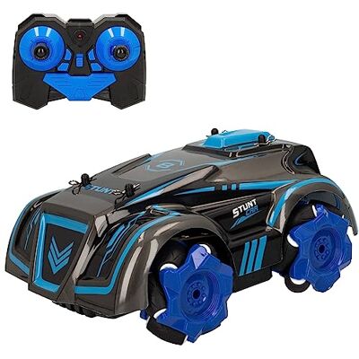 COLORBABY 49821 pilot zdalnego sterowania samochodem Speed&Go z dźwiękiem Nitro Cars do wykonywania akrobacji dla dzieci i dorosłych zabawki radiowe do biegania COLORBABY 49821 pilot zdalnego sterowania samochodem Speed&Go z dźwiękiem Nitro Cars do wykonywania akrobacji dla dzieci i dorosłych zabawki radiowe do biegania