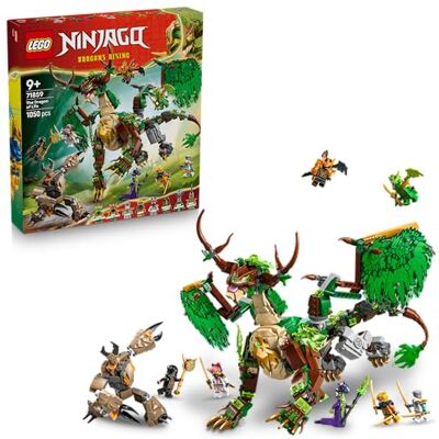 Lego NINJAGO Smok życia 71859 smok ninja, zabawka akcji, prezent dla chłopca i dziewczynki 9+, przygoda ninja, 1050 elementów Lego NINJAGO Smok życia 71859 smok ninja, zabawka akcji, prezent dla chłopca i dziewczynki 9+, przygoda ninja, 1050 elementów