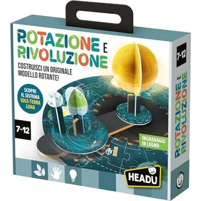 Headu Obracanie I Rewolucja Zbuduj Oryginalny Obrotowy Model It57083 Gra Naukowa Dla Dzieci 6-10 Lat Wyprodukowano we Włoszech Headu Obracanie I Rewolucja Zbuduj Oryginalny Obrotowy Model It57083 Gra Naukowa Dla Dzieci 6-10 Lat Wyprodukowano we Włoszech
