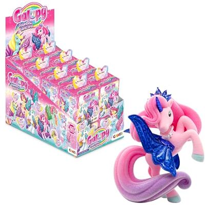 Galupy Unicorn Rainbow zestaw 16 sztuk – zabawka z jednorożcem do kolekcjonowania, figurki jednorożca z błyszczącymi skrzydłami i kryształem Swarovskiego Galupy Unicorn Rainbow zestaw 16 sztuk – zabawka z jednorożcem do kolekcjonowania, figurki jednorożca z błyszczącymi skrzydłami i kryształem Swarovskiego