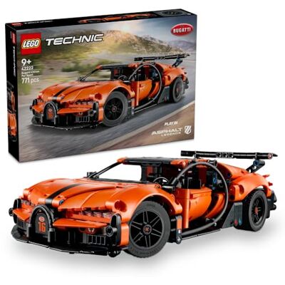 Lego Technic Hipersamochód Bugatti Chiron Pur Sport, zabawka konstrukcyjna dla dzieci, model samochodu wyścigowego do zbudowania i dekoracji, prezent dla chłopców i dziewczynek w wieku od 9 lat 42222 Lego Technic Hipersamochód Bugatti Chiron Pur Sport, zabawka konstrukcyjna dla dzieci, model samochodu wyścigowego do zbudowania i dekoracji, prezent dla chłopców i dziewczynek w wieku od 9 lat 42222