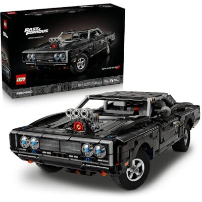 Lego Technic Samochód Fast and Furious Dodge Charger R/T, zestaw konstrukcyjny dla dorosłych z filmu Szybcy i wściekli, ozdoba do salonu lub biura, pomysł na prezent urodzinowy dla mężczyzny 42231 Lego Technic Samochód Fast and Furious Dodge Charger R/T, zestaw konstrukcyjny dla dorosłych z filmu Szybcy i wściekli, ozdoba do salonu lub biura, pomysł na prezent urodzinowy dla mężczyzny 42231