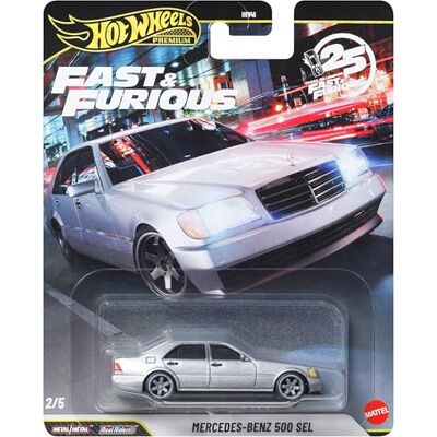Hot Wheels Premium Fast & Furious Mercedes-Benz 500 SEL Hot Wheels Premium Fast & Furious Mercedes-Benz 500 SEL
