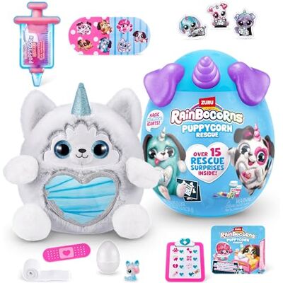 Rainbocorns Pluszowa Zabawka - 9261G - Puppycorn Ratunek, Kolekcjonerski Pluszak Husky Rainbocorns Pluszowa Zabawka - 9261G - Puppycorn Ratunek, Kolekcjonerski Pluszak Husky