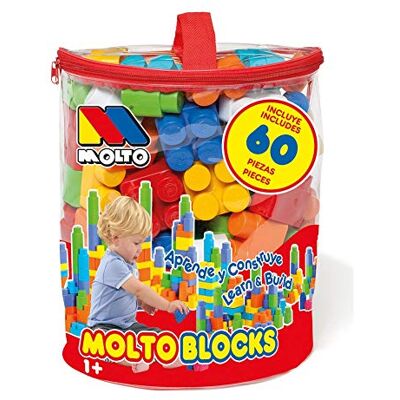 Molto M Worek klocków 60 szt. Molto M Worek klocków 60 szt.