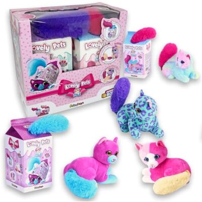 #sbabam Sbabam Lovely Pets Cat in The Milk, gry kioskowe dla dzieci, przytulanki i pluszowe kotki, zabawki, zwierzęta kolekcjonerskie, opakowanie z 2 figurkami, pomysły na prezent, od 3 lat #sbabam Sbabam Lovely Pets Cat in The Milk, gry kioskowe dla dzieci, przytulanki i pluszowe kotki, zabawki, zwierzęta kolekcjonerskie, opakowanie z 2 figurkami, pomysły na prezent, od 3 lat
