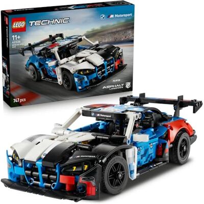 Lego Technic Samochód wyścigowy BMW M4 GT3 EVO 42226 Model samochodu, klocki konstrukcyjne, prezent dla fana motoryzacji 11+, zestaw edukacyjny dla dzieci, 747 elementów Lego Technic Samochód wyścigowy BMW M4 GT3 EVO 42226 Model samochodu, klocki konstrukcyjne, prezent dla fana motoryzacji 11+, zestaw edukacyjny dla dzieci, 747 elementów