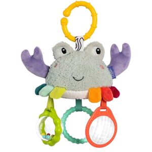 Fehn Mini-Mobile Krabbe – Motorikspielzeug zum Aufhängen für Kinderwagen, Kinderbett und Babyschale – zum Beißen, Greifen und Geräusche erzeugen – Spielzeug für Babys und Kinder ab 3+ Monaten Fehn Mini-Mobile Krabbe – Motorikspielzeug zum Aufhängen für Kinderwagen, Kinderbett und Babyschale – zum Beißen, Greifen und Geräusche erzeugen – Spielzeug für Babys und Kinder ab 3+ Monaten