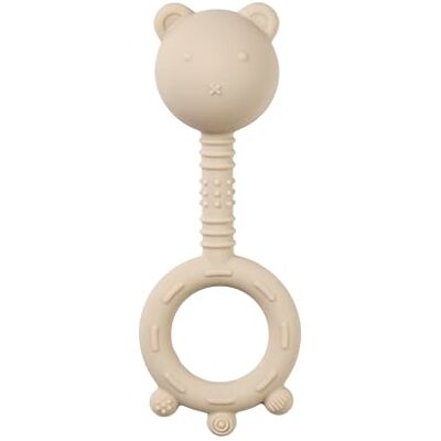 Nattou Silikonowy grzechotka, miś, ok. 16 cm, bez BPA, silikon, glina Nattou Silikonowy grzechotka, miś, ok. 16 cm, bez BPA, silikon, glina