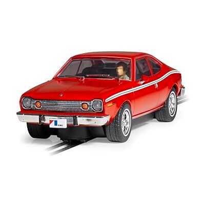 Scalextric Samochody , C4524 James Bond, Amc Hornet, Człowiek ze Złotym Pistoletem, Zabawkowy Samochodzik do Użytku z Torami Wyścigowymi Lub Zestawem Scalextric Samochody , C4524 James Bond, Amc Hornet, Człowiek ze Złotym Pistoletem, Zabawkowy Samochodzik do Użytku z Torami Wyścigowymi Lub Zestawem
