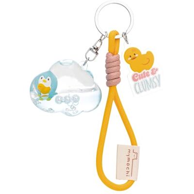 NICI 63185 breloczek do kluczy i torebki pingwin Waddle, słodka zawieszka w płynie, uroczy dodatek, idealny prezent dla fanów kotów i stylu kawaii, 5 x 4 cm, żółty NICI 63185 breloczek do kluczy i torebki pingwin Waddle, słodka zawieszka w płynie, uroczy dodatek, idealny prezent dla fanów kotów i stylu kawaii, 5 x 4 cm, żółty