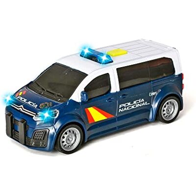 Dickie Toys Krajowa policja Citroen Space Tourer Van Friction, 15 cm, światło i dźwięk, drzwi otwarte (203712027SI2) Dickie Toys Krajowa policja Citroen Space Tourer Van Friction, 15 cm, światło i dźwięk, drzwi otwarte (203712027SI2)