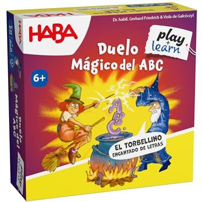 HABA 2013833003 ABC Magiczny Pojedynek, gra planszowa dla dzieci słownictwo. Ponad 6 lat HABA 2013833003 ABC Magiczny Pojedynek, gra planszowa dla dzieci słownictwo. Ponad 6 lat