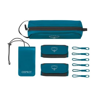 10004984 Osprey Zestaw do personalizacji bagażu Akcesoria unisex Travel Night Jungle Blue O/S 10004984 Osprey Zestaw do personalizacji bagażu Akcesoria unisex Travel Night Jungle Blue O/S