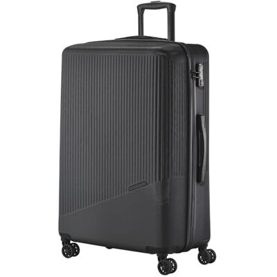 072349-04 Travelite Zestaw walizek na 4 koła, 3-częściowy, rozmiary L/M/S, seria bagażowa Bali: ABS twarda obudowa na kółkach, antracytowy, Trolley Größe L (77 cm), Twarda obudowa na kółkach z 4 kółkami 072349-04 Travelite Zestaw walizek na 4 koła, 3-częściowy, rozmiary L/M/S, seria bagażowa Bali: ABS twarda obudowa na kółkach, antracytowy, Trolley Größe L (77 cm), Twarda obudowa na kółkach z 4 kółkami