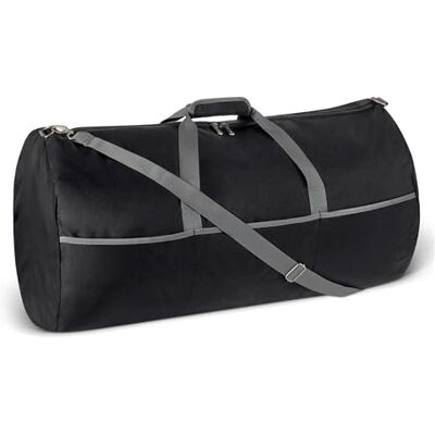 Resourced_ZH1603219R1 Amazon Essentials Bardzo Duża Składana Nylonowa Torba Sportowa do Podróży/Przechowywania z Kieszeniami na Zamek 32,4", 150 litrów (9254in³), Nośność 23 kg (50 lbs), Czarna (Wcześniej Amazon Basics) Resourced_ZH1603219R1 Amazon Essentials Bardzo Duża Składana Nylonowa Torba Sportowa do Podróży/Przechowywania z Kieszeniami na Zamek 32,4", 150 litrów (9254in³), Nośność 23 kg (50 lbs), Czarna (Wcześniej Amazon Basics)