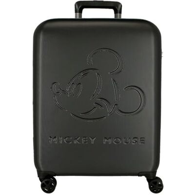 5419121 Disney Mickey Good Trip Walizka kabinowa czarna 40 x 55 x 20 cm sztywna 2,5 kg zamek TSA ABS 2,5 kg 44 l bagaż podręczny, Czarny (Black), Talla única, walizka kabinowa 5419121 Disney Mickey Good Trip Walizka kabinowa czarna 40 x 55 x 20 cm sztywna 2,5 kg zamek TSA ABS 2,5 kg 44 l bagaż podręczny, Czarny (Black), Talla única, walizka kabinowa