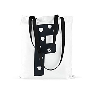 TRGCTBB111166X4855 Bonamaison Torba z nadrukiem, torba na zakupy wielokrotnego użytku, torba na zakupy, można prać w pralce, składana, płócienna torba z czarnymi uchwytami, rozmiar: 48 x 55 cm TRGCTBB111166X4855 Bonamaison Torba z nadrukiem, torba na zakupy wielokrotnego użytku, torba na zakupy, można prać w pralce, składana, płócienna torba z czarnymi uchwytami, rozmiar: 48 x 55 cm
