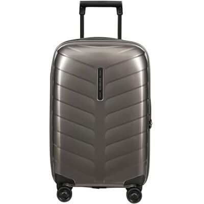 146117/1304 Samsonite Attrix Spinner S, rozszerzalny bagaz podreczny, 55 cm, 38/44 L, brazowy (Dene) 146117/1304 Samsonite Attrix Spinner S, rozszerzalny bagaz podreczny, 55 cm, 38/44 L, brazowy (Dene)