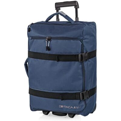 701650 ITACA Torba podrózna na kólkach, walizka kabinowa 55x40x20, luggage, walizki Trwalosc i komfort podczas podrózy, Niebieski 701650 ITACA Torba podrózna na kólkach, walizka kabinowa 55x40x20, luggage, walizki Trwalosc i komfort podczas podrózy, Niebieski