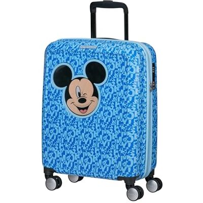 122089 American Tourister Funlight Disney Spinner S, bagaż podręczny, 55 cm, 36 l, wielokolorowy (Mickey Lenticular Blue), Wielokolorowy (Minnie Lenticular Pink), S, bagaż podręczny disney 122089 American Tourister Funlight Disney Spinner S, bagaż podręczny, 55 cm, 36 l, wielokolorowy (Mickey Lenticular Blue), Wielokolorowy (Minnie Lenticular Pink), S, bagaż podręczny disney