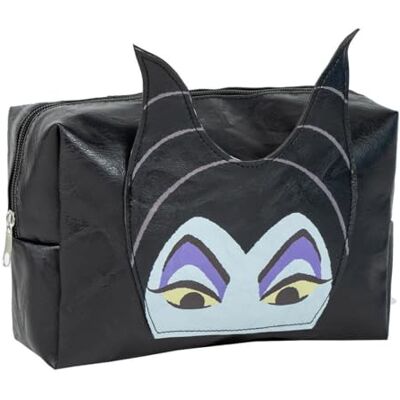 2500002889_ Torba podróżna Disneya Villains kolor czarny duża pojemność zamknięcie na zamek błyskawiczny wzór Maleficent oryginalny produkt, Czarny (Black), Podróżna kosmetyczka o dużej pojemności 2500002889_ Torba podróżna Disneya Villains kolor czarny duża pojemność zamknięcie na zamek błyskawiczny wzór Maleficent oryginalny produkt, Czarny (Black), Podróżna kosmetyczka o dużej pojemności